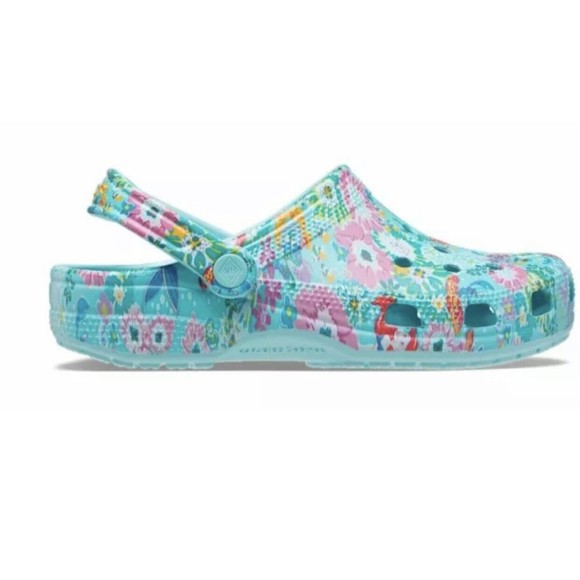 Vera Bradley Crocs Classic Disney Ariel Clog Pure Water Mens Size 13 main image 6
